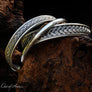 Thai SilverSterling Cuff Bracelet Trio - OutOfAsia